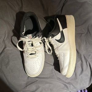 Nike Spurs black and white used with box